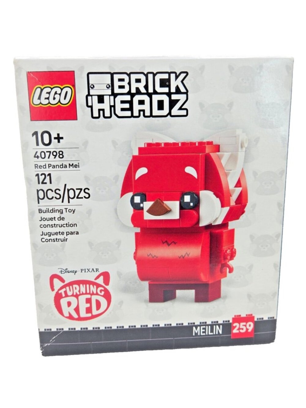 LEGO BrickHeadz Red Panda Mei 40798 121pc Disney Pixar Turning Red New Sealed